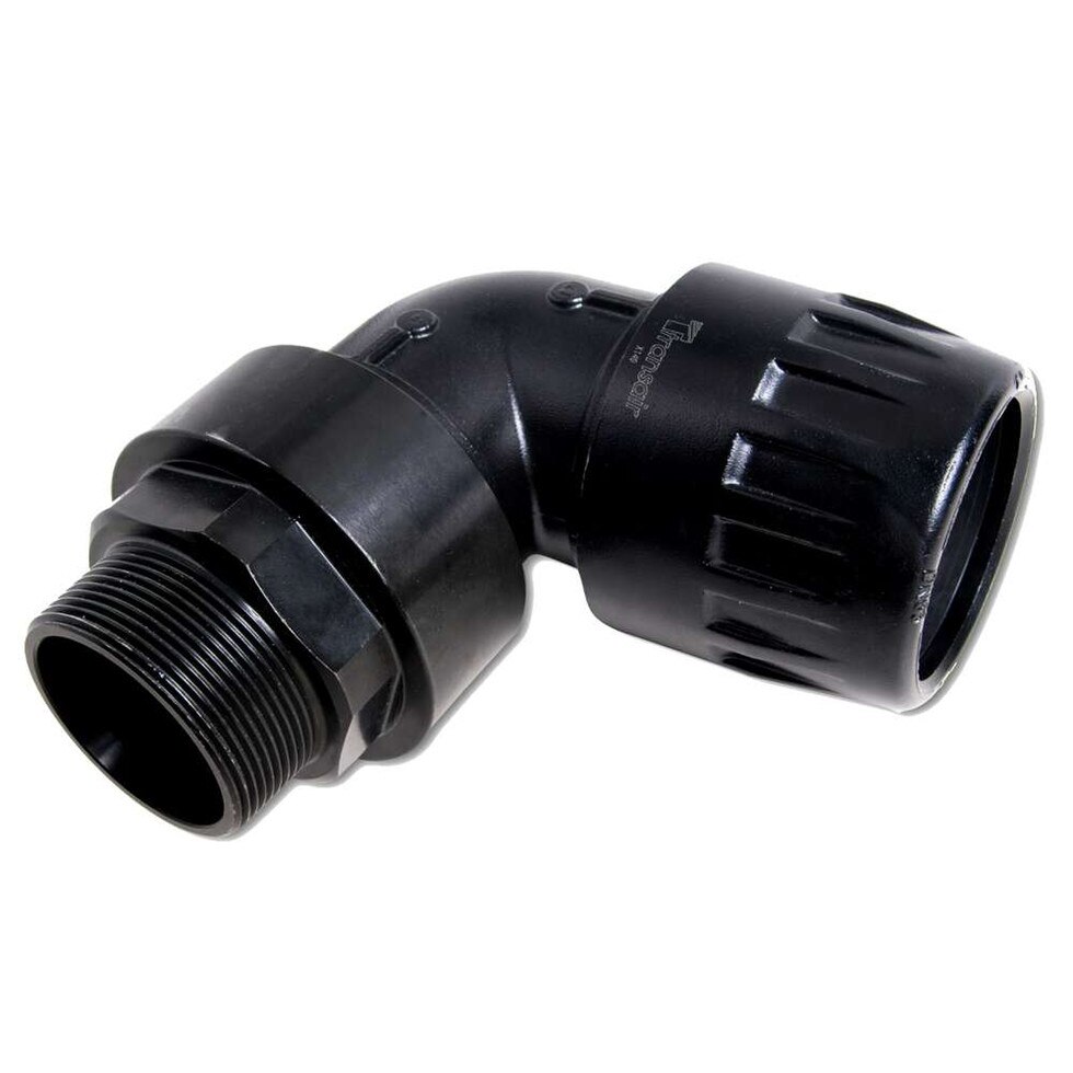 Transair Connectors - 90 Degree Male Elbow